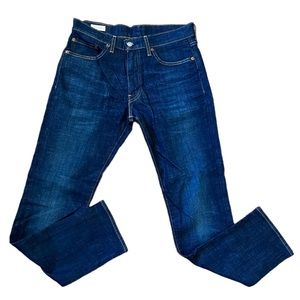 Levi’s Premium 511 Slim Fit Stretch Denim Blue Jeans Big E  Sz 32x32